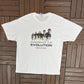 Pittsburgh Penguins Experience The Evolution Graphic Tee | Size X-Large | Vintage 2000s NHL Hockey White T-Shirt |