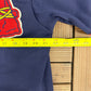 Atlanta Braves David Justice Baseball Jersey | Size Medium | Vintage 1990s MLB Baseball Blue Jersey |