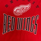 Detroit Red Wings Graphic Tee | Size Large | Vintage 1990s NHL Hockey Red Tank Top |