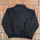 MTM Enterprises Windbreaker Jacket | Size X-Large | Vintage 2000s Promotional Black Windbreaker |