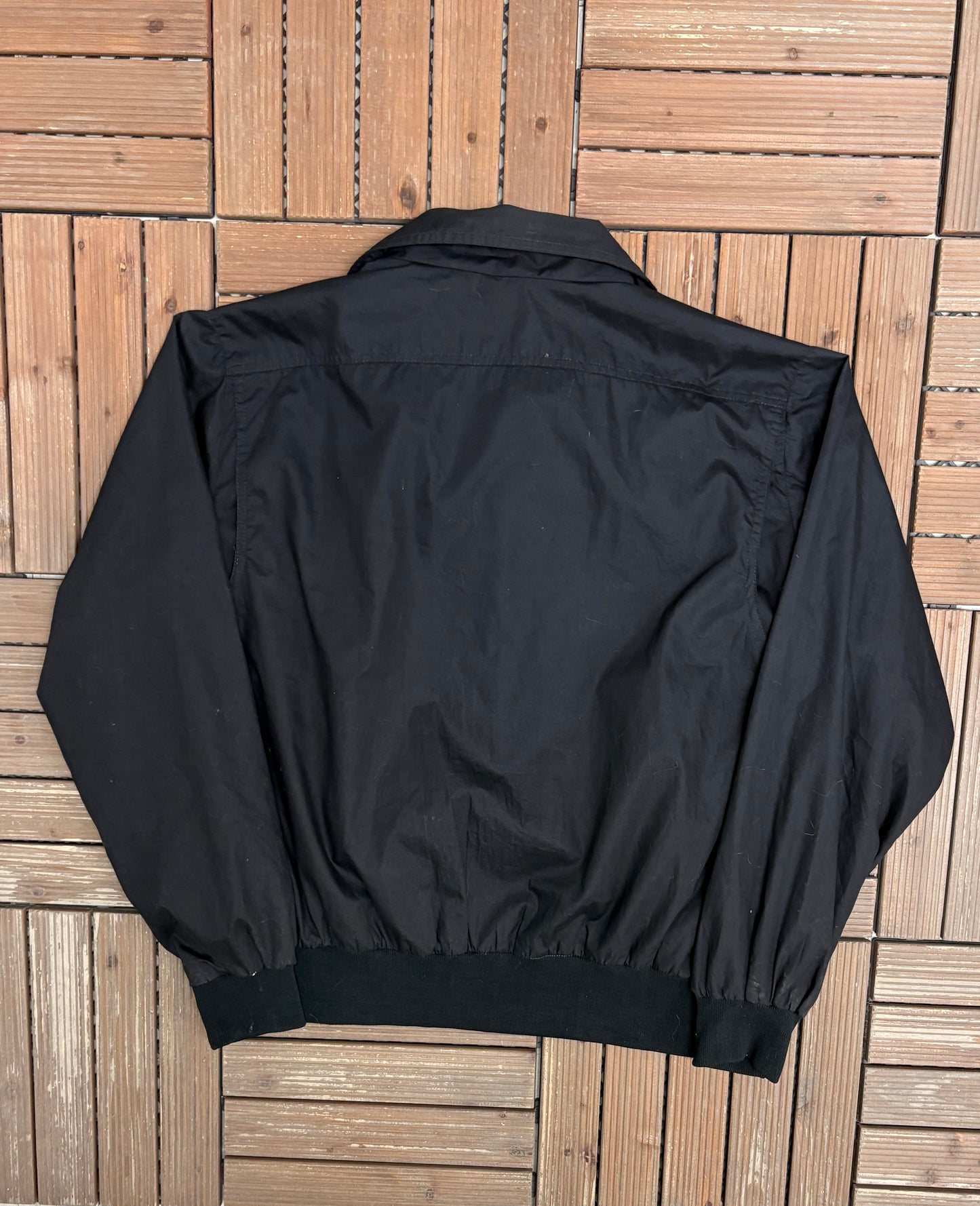 MTM Enterprises Windbreaker Jacket | Size X-Large | Vintage 2000s Promotional Black Windbreaker |