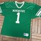 Michigan State Spartans Football Jersey | Size XX-Large | Vintage 1990s College Football Russell Athletic Jersey |