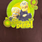 The Muppets Old... It Sure Beats Dead! Graphic Tee | Size Large | Vintage 2000s Promotional Cartoon Brown T-Shirt |