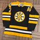 Boston Bruins Phil Esposito Hockey Jersey | Size X-Large | Vintage 1990s NHL Hockey Black Jersey |