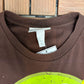 The Muppets Old... It Sure Beats Dead! Graphic Tee | Size Large | Vintage 2000s Promotional Cartoon Brown T-Shirt |