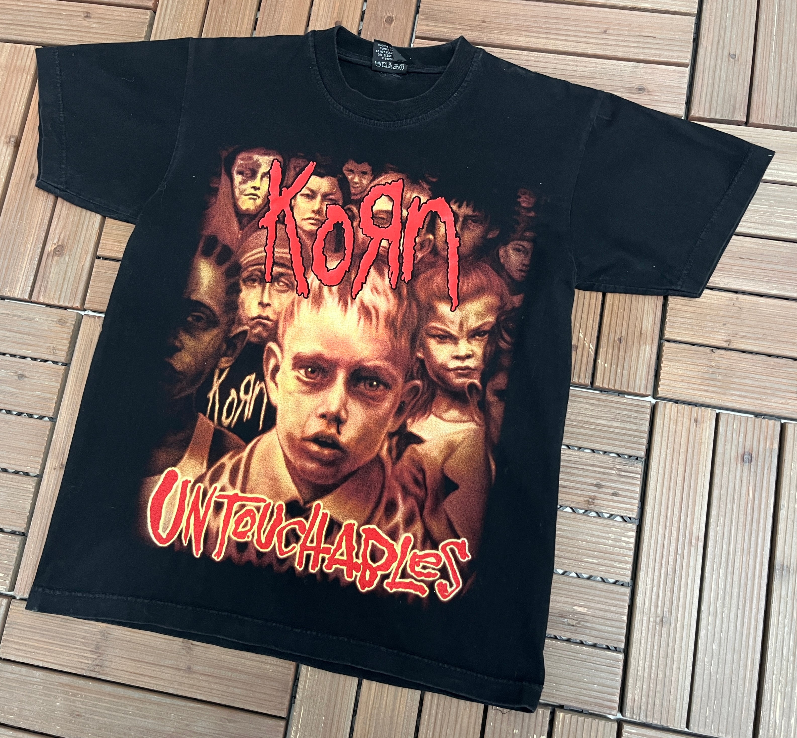 Korn Untouchables Graphic Tee | Size Medium | Vintage 2000s Metal