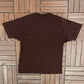 The Muppets Old... It Sure Beats Dead! Graphic Tee | Size Large | Vintage 2000s Promotional Cartoon Brown T-Shirt |