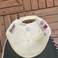 Minnesota Vikings Embroidered Graphic Hat | Strap Back | Vintage 1990s Sports Specialties NFL Football White Cap |