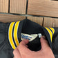Iowa Hawkeyes Stitched Graphic Jacket | Size Large | Vintage 1980s College Black Jacket |