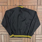 Iowa Hawkeyes Stitched Graphic Jacket | Size Large | Vintage 1980s College Black Jacket |