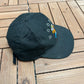 Goofy Embroidered Graphic Hat | Metal Clasp | Vintage 1990s Disney Promotional Black Cap |