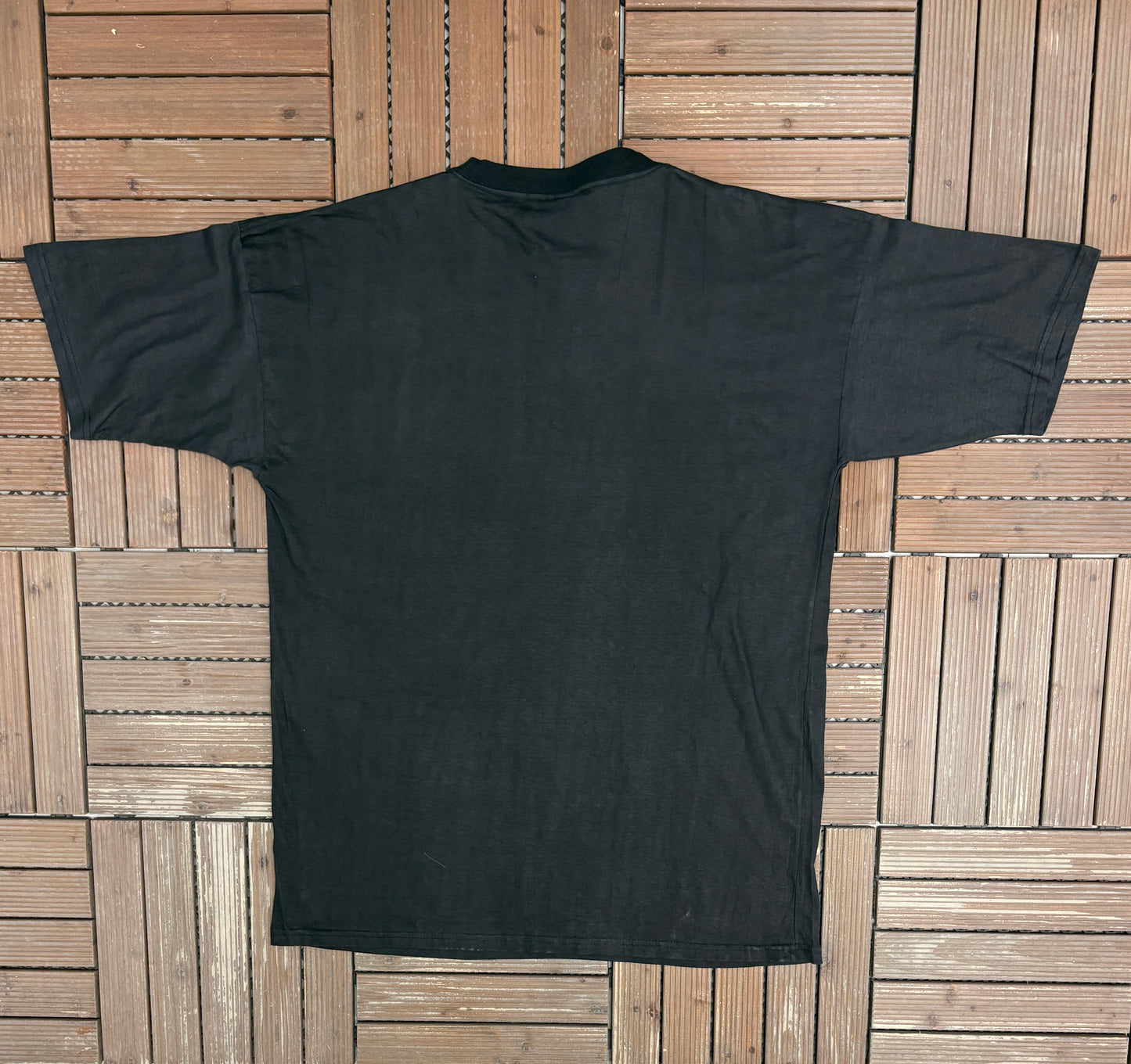 Red Dog Beer Graphic Tee | One Size Fits All | Vintage 1990s Promotional Black T-Shirt |