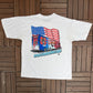 Tim Shaffer The Steel City Outlaw Graphic Tee | Size X-Large | Vintage 2000s Racing White T-Shirt |