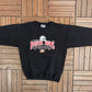 Ohio State Buckeyes Tostitos Fiesta Bowl Graphic Crewneck | Size Medium | Vintage 2000s College Football Black Sweater |
