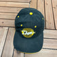 University of Iowa Hawkeyes Graphic Hat | Metal Clasp | Vintage 2000s College Sports Black Cap |