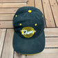 University of Iowa Hawkeyes Graphic Hat | Metal Clasp | Vintage 2000s College Sports Black Cap |