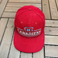 Montreal Canadiens Stitched Graphic Hat | Snap Back | Vintage 1990s NHL Hockey Red Cap |