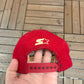 Montreal Canadiens Stitched Graphic Hat | Snap Back | Vintage 1990s NHL Hockey Red Cap |