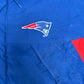 New England Patriots Puffer Jacket | Size X-Large | Vintage 1990s NFL Football Blue Reebok Jacket |