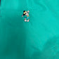 Mickey Mouse Golfing Embroidered Graphic Windbreaker | Size XX-Large | Vintage 1990s Promotional Green Jacket |