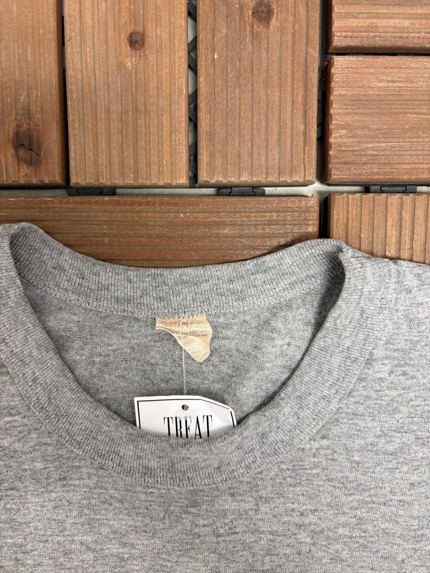 United States Navy Graphic Tee | Size Large | Vintage 1990s Military Grey T-Shirt |