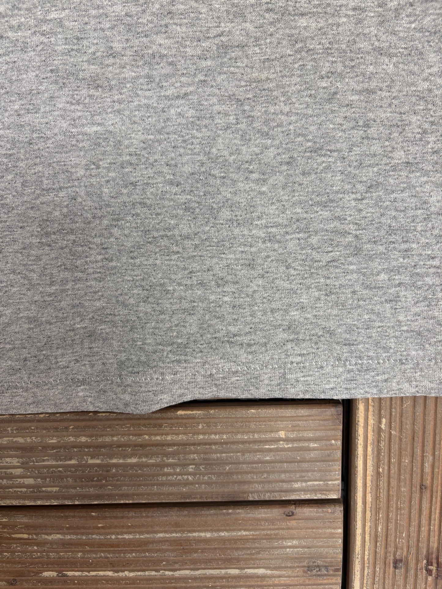 United States Navy Graphic Tee | Size Large | Vintage 1990s Military Grey T-Shirt |