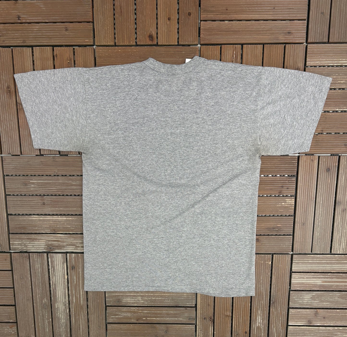 United States Navy Graphic Tee | Size Large | Vintage 1990s Military Grey T-Shirt |