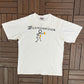 Farfrompüken Funny Alcohol Graphic Tee | Size Large | Vintage 1990s Single Stitch White T-Shirt |