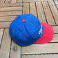 New England Patriots Embroidered Graphic Hat | Snap Back | Vintage 1990s NFL Football Blue Hat |