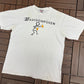 Farfrompüken Funny Alcohol Graphic Tee | Size Large | Vintage 1990s Single Stitch White T-Shirt |