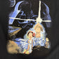 Family Guy Star Wars Graphic Tee | Size X-Large | Vintage 2000s Promotional Black T-Shirt |