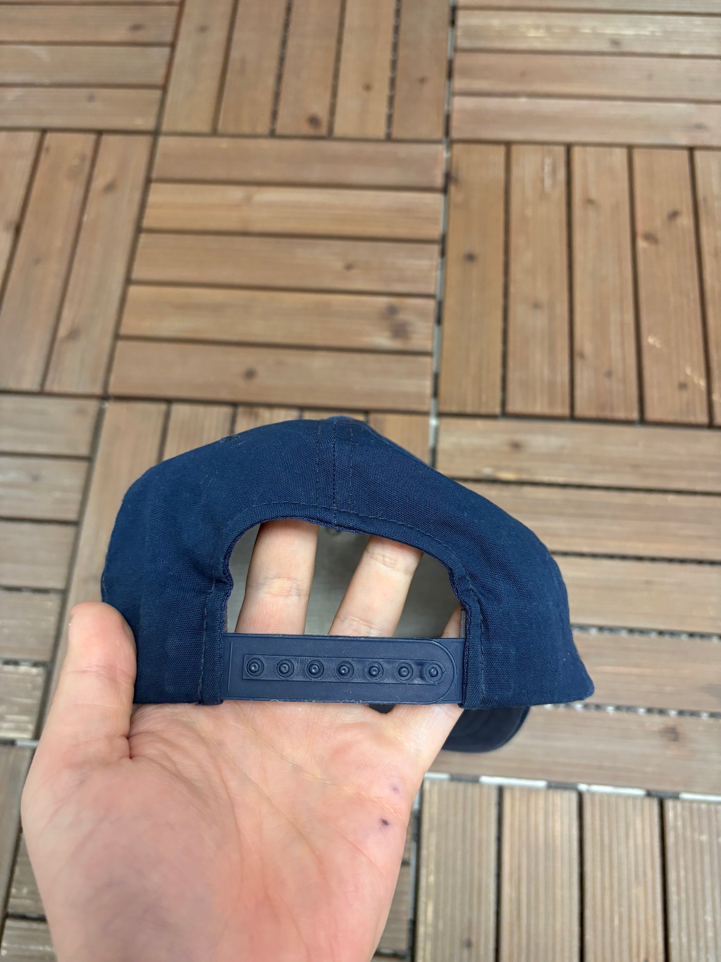 Prince Gallitzin State Park Graphic Hat | Snap Back | Vintage 1990s Tourist Blue Cap |