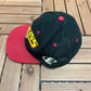 Washington Redskins Embroidered Graphic Hat | Snap Back | Vintage 1990s NFL Football Logo Athletic Black Cap |