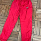 Wisconsin Badgers Graphic Track Pants | Size Medium | Vintage 1990s College Red Pants |