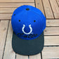 Indianapolis Colts Embroidered Graphic Hat | Snap Back | Vintage 1990s NFL Football Blue Hat |