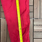 Wisconsin Badgers Graphic Track Pants | Size Medium | Vintage 1990s College Red Pants |