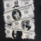 2Pac Money Graphic Tee | Size X-Large | Vintage 2000s Rap Music Black T-Shirt |