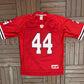Budweiser Beer Football Jersey | Size Large | Vintage 2000s Promotional Red Jersey |
