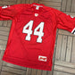 Budweiser Beer Football Jersey | Size Large | Vintage 2000s Promotional Red Jersey |