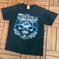 Mayhem First Annual Festival 2008 Graphic Tee | Size Medium | Vintage 2000s Heavy Metal Band Music Black T-Shirt |