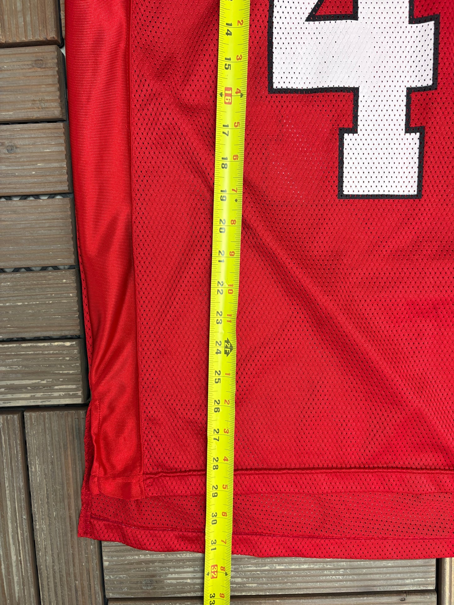 Budweiser Beer Football Jersey | Size Large | Vintage 2000s Promotional Red Jersey |