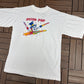 Astro Pop Lollipops Graphic Tee | One Size Fits All | Vintage 1990s Candy White Promotional T-Shirt |