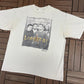 Lonestar Lonely Grill Tour 2000 Graphic Tee | Size X-Large | Vintage 2000s Country Music White T-Shirt |