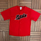 Cincinnati Reds Stitched Baseball Jersey | Size Large | Vintage 2000s MLB Baseball Red Jersey |