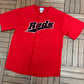 Cincinnati Reds Stitched Baseball Jersey | Size Large | Vintage 2000s MLB Baseball Red Jersey |