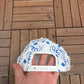 Indianapolis Colts Helmet All Over Print Graphic Hat | Snap Back | Vintage 1990s NFL Football White Hat |