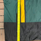 Green Bay Packers Graphic Windbreaker | Size XX-Large | Vintage 1990s NFL Football Green Jacket |