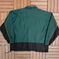 Green Bay Packers Graphic Windbreaker | Size XX-Large | Vintage 1990s NFL Football Green Jacket |