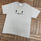 Glacier National Park Graphic Tee | Size X-Large | Vintage 1990s Tourist Grey T-Shirt |