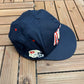 San Francisco 49ers Graphic Hat | Snap Back | Vintage 1990s NFL Football Blue Cap |